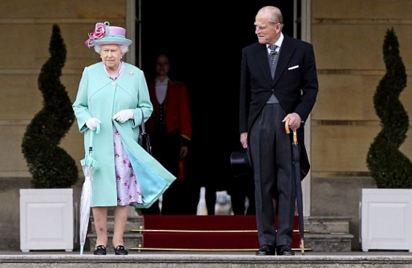 HM Queen Elizabeth II and the Duke of Edinburgh