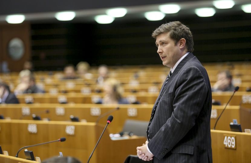 Andrew Lewer in the European Parliament