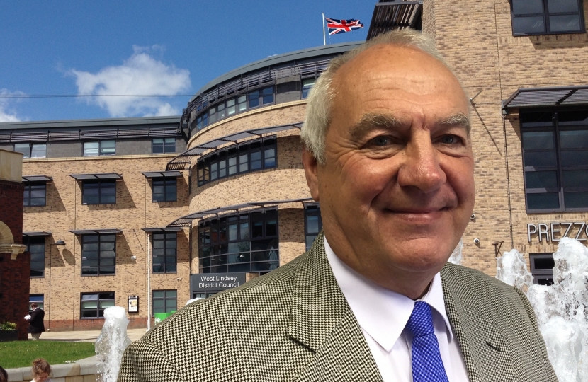 Conservative Candidate for the Sudbrooke ward by-election Bob Waller