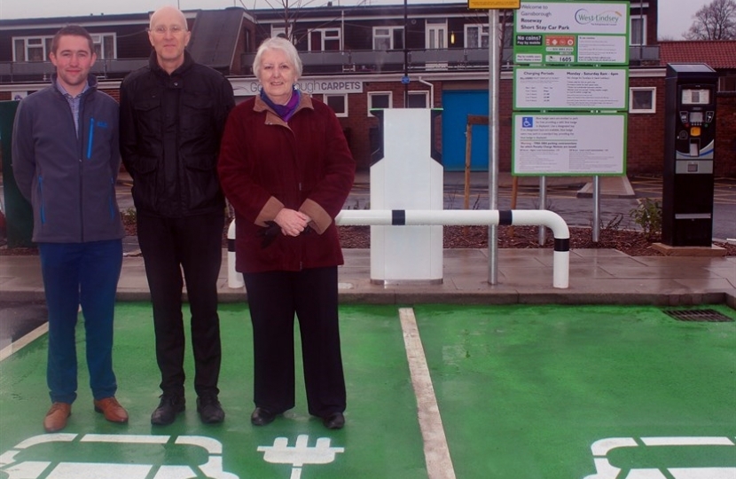 New Electric Vehicle Charging Points in Gainsborough