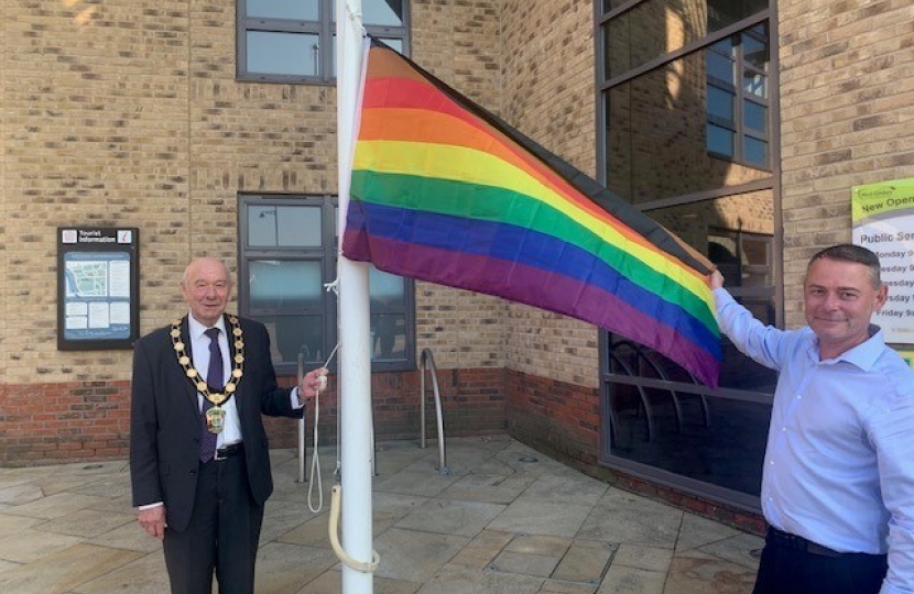 LGBT+ Flag Raising 2019