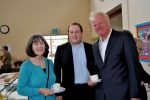 Jackie Brockway, Giles McNeill and Edward Leigh MP