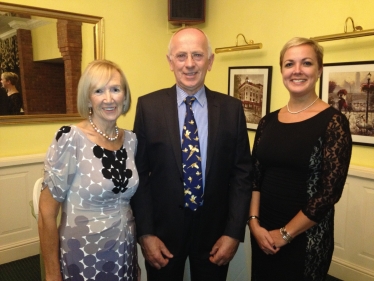 Stephanie Rouse, Cllr. Jeff Summers and Helen Goral