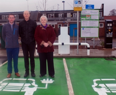 New Electric Vehicle Charging Points in Gainsborough