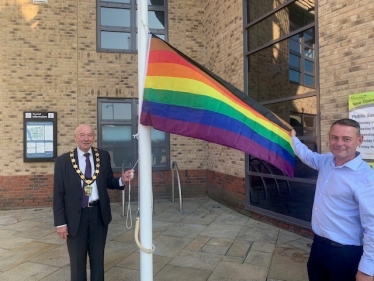 LGBT+ Flag Raising 2019