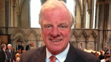 Sir Edward Leigh MP at Lincoln Cathedral